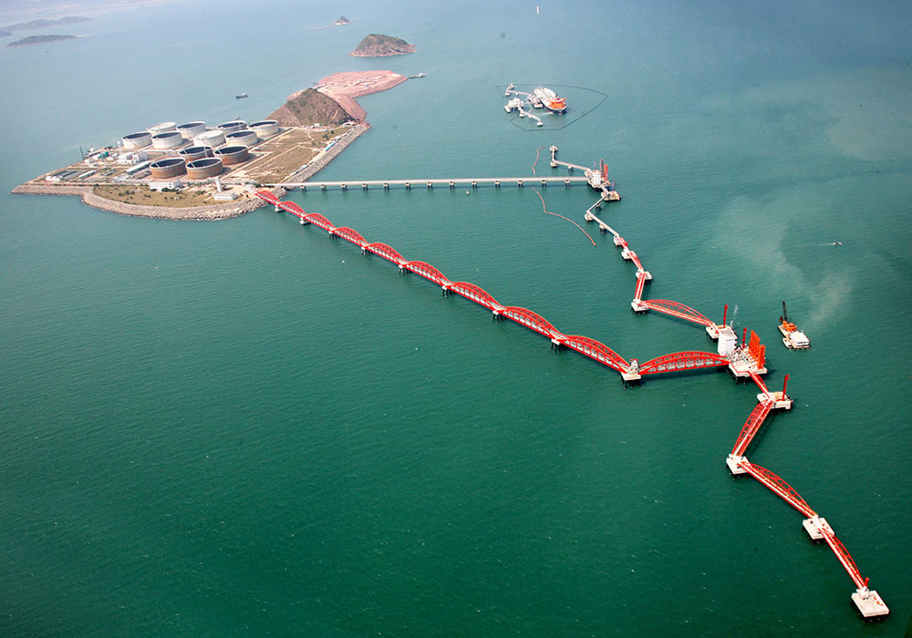 中石化广东惠州华德感化30万吨级原油码头项目